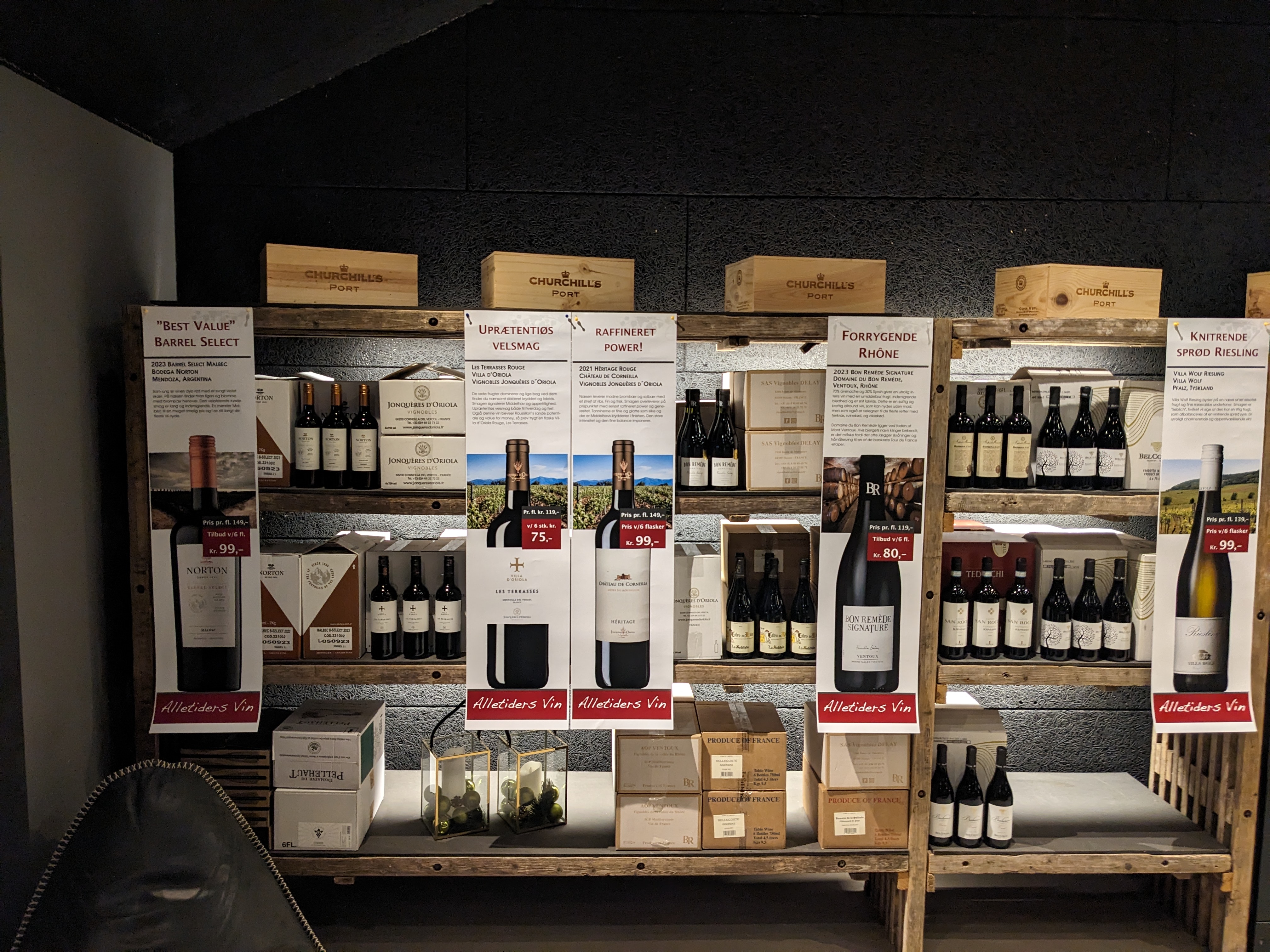 Alletiders vin, din lokale vinmand med passion  for god vin.
